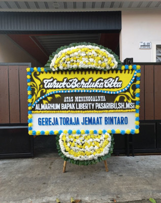 Papan Bunga Duka di Tamalate