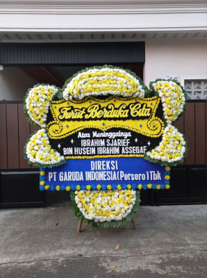 Papan Bunga Duka di Tamalate