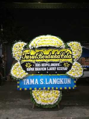 Papan Bunga Duka di Tamalate
